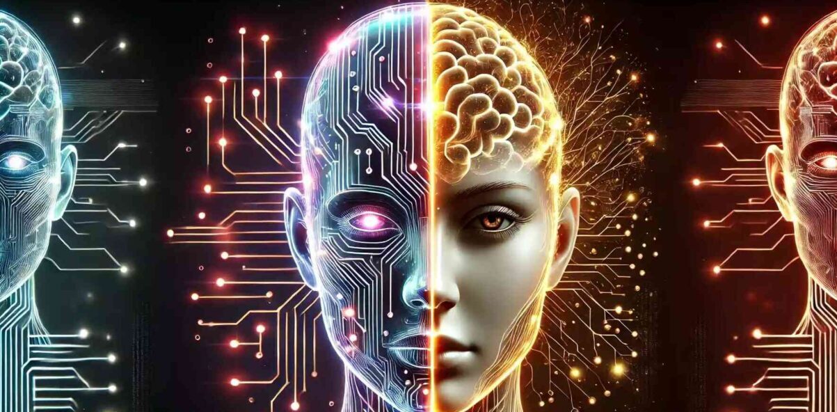 Is humanity beginning to imitate artificial intelligence? The paradox of the digital age