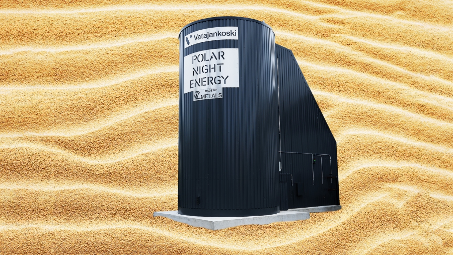 Finland begins trials of sand-based battery aiming to transform energy storage
